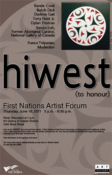 Hiwest First Nations Artist Forum